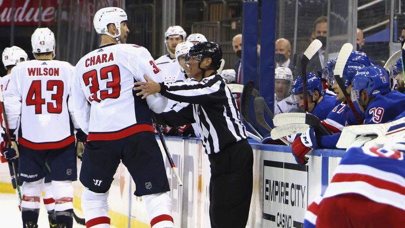 Černák three-point, scored right after Seker.  Chára in the wild with a personal penalty – NHL – Hockey – Sports