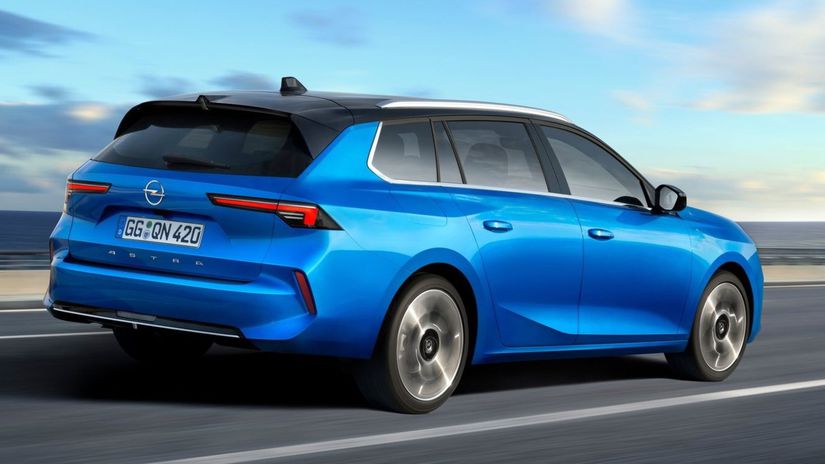 Opel Astra Sports Tourer : le nouveau break a un style « pointu », un empattement et un coffre plus grands – Actualités – Voiture