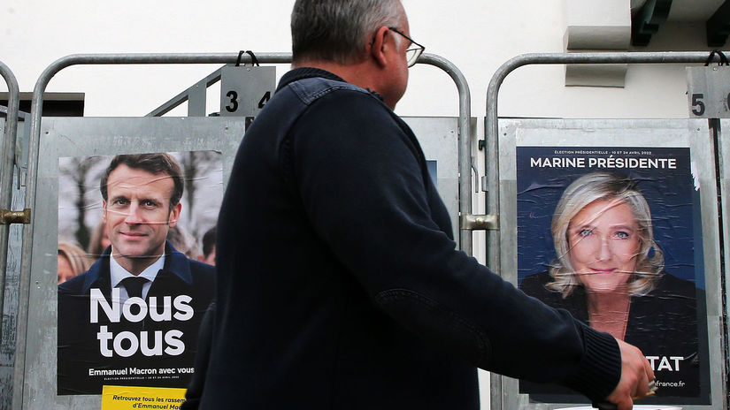 Macron et Le Pen – Monde – Actualités – se battent pour le poste de président de la France