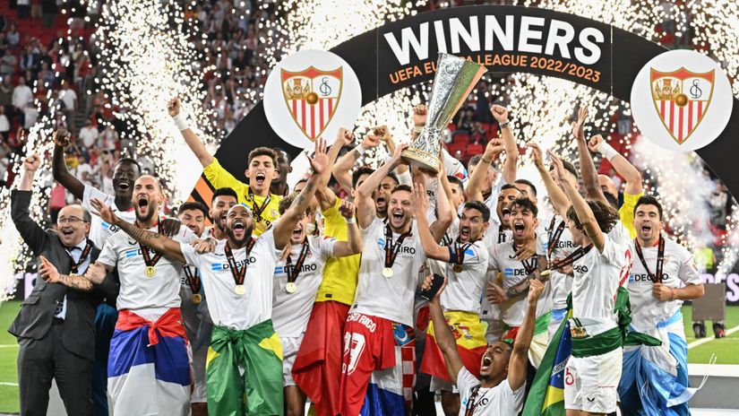 Mourinho hat seine Magie verloren.  Sevilla hat zum siebten Mal die Europaliga gewonnen – Sport – Fußball – Europapokale – Rekord