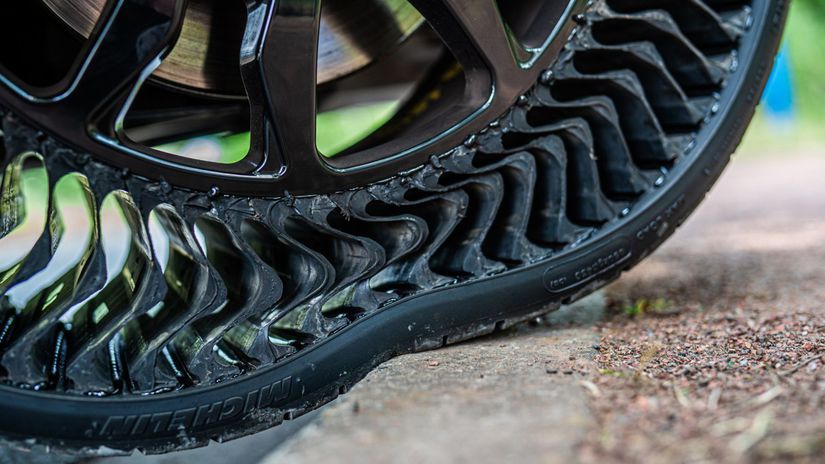 Michelin Uptis : les Français lancent de nouveaux tests de pneus sans air – Magazine – Auto