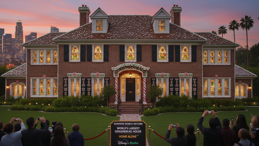 Sladk&yacute; rekord pre Kevina. Replika domu zo &bdquo;S&aacute;m doma&ldquo; je najv&auml;č&scaron;&iacute;m pern&iacute;kom na svete, dostal z&aacute;pis do Guinnessovej knihy