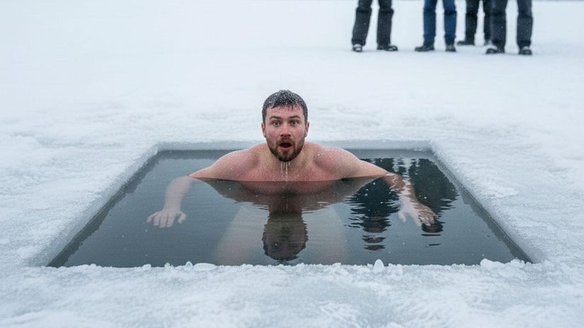 Smrť v priamom prenose za p&aacute;r lajkov? Eur&oacute;psky YouTuber sa ponoril do sib&iacute;rskeho jazera, ktor&eacute; m&aacute; &ndash;52 &deg;C