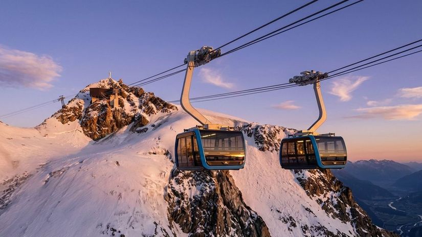 Najvy&scaron;&scaron;ie položen&yacute; hraničn&yacute; priechod v Alp&aacute;ch prep&aacute;ja inžiniersky z&aacute;zrak. Lanovkou prejdete medzi &Scaron;vajčiarskom a Talianskom vo v&yacute;&scaron;ke 4 000 metrov