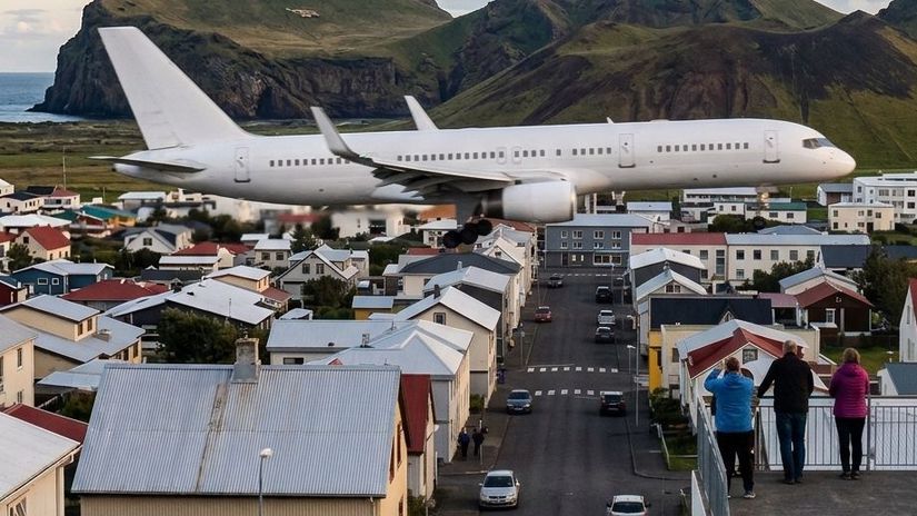 Salto mortale: Pilotova rozl&uacute;čka s kari&eacute;rou vystra&scaron;ila cel&eacute; mesto, Boeing 757 preletel tesne nad hlavami ľud&iacute;