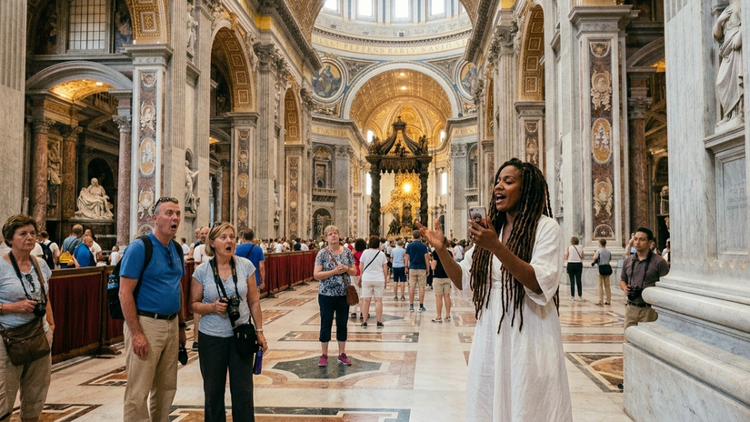 Keď n&aacute;božn&yacute; z&aacute;pal naraz&iacute; na pravidl&aacute;: P&uacute;tničku vyk&aacute;zali z chr&aacute;mu po tom, čo začala spievať gospel