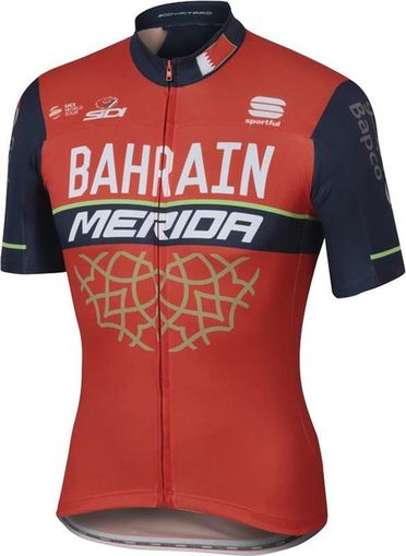 Bahrain Merida 2018 profi cyklodres