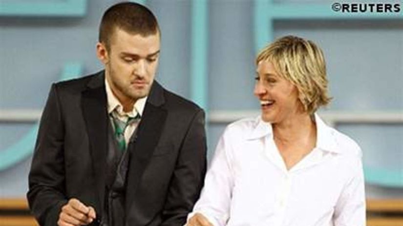 Ellen DeGeneres, Justin Timberlake
