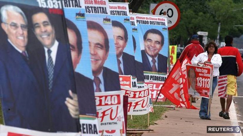 Predvolebná kampaň v Brazílii