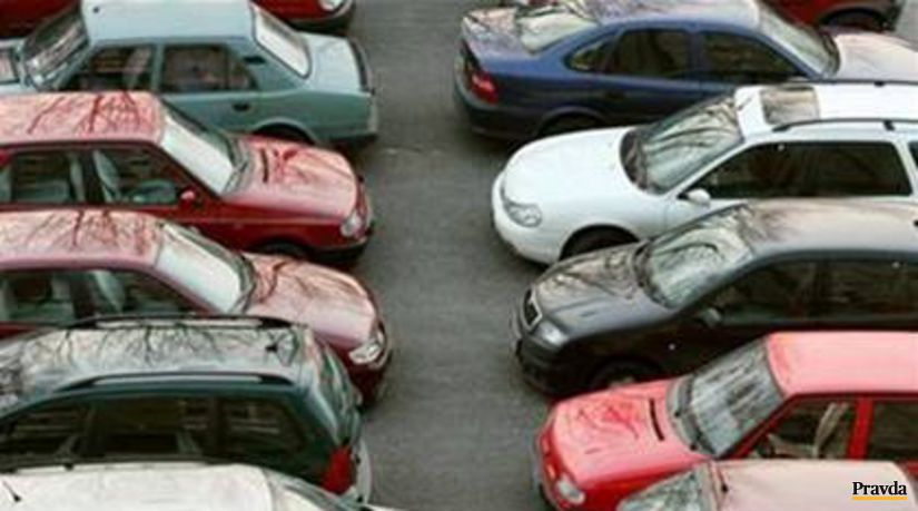 autá, parkovanie