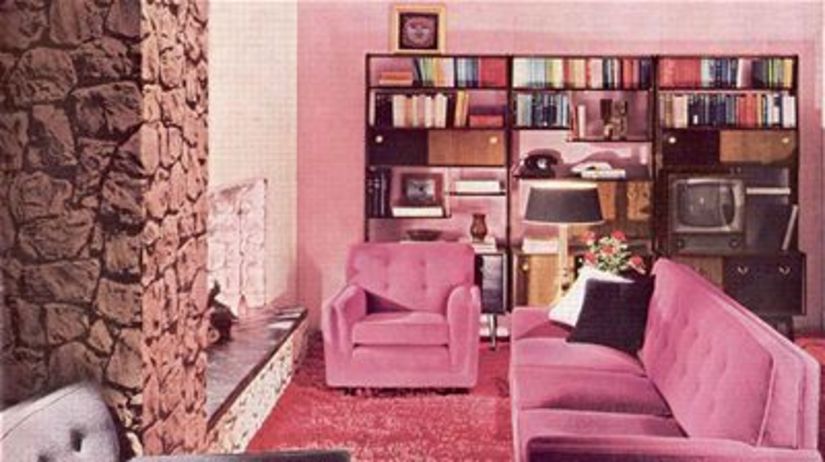 Obývačka - farba - gauč