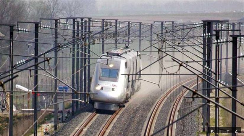 Rýchlostný rekord TGV 574,8 km/h 3. apríla 2007