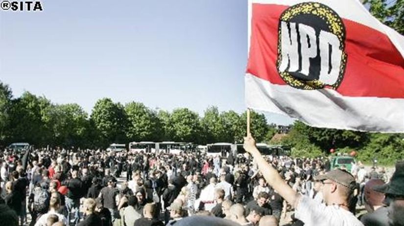 Krajná pravica demonštrovala v Dortmunde