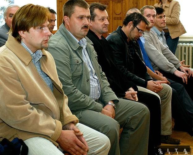 Zľava: Ondrej Hudák, Marek Urban, Igor...