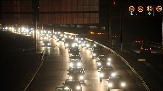 Zápcha, kolóna, kolaps, doprava, autá