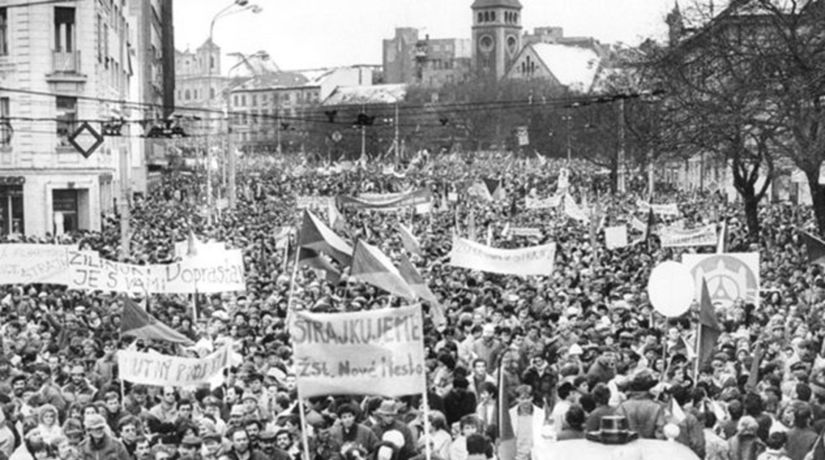 Nežná revolúcia v Bratislave