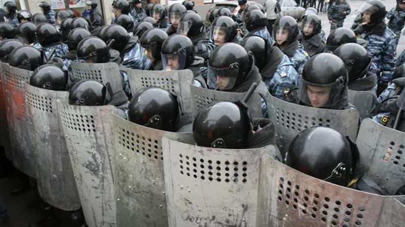 Protest opozície v Moskve