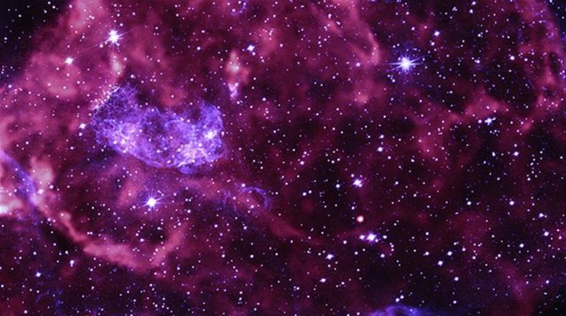 Supernova Puppis A vesmír hviezdy