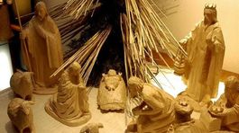 Drevený betlehem v Liptovskom Jáne môžete navštíviť do Troch kráľov