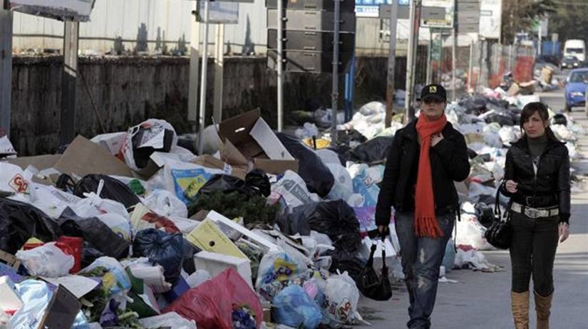 Odpadková tragédia v Neapole