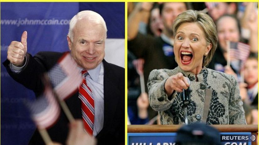 McCain a Clintonová