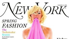Lindsay Lohan na obálke magazínu New York ako slávna Marilyn