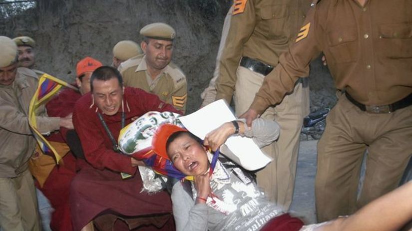 V Indii zatýkali Tibeťanov