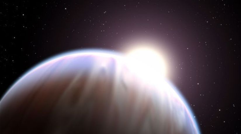 Exoplanéta HD 189733b vesmír
