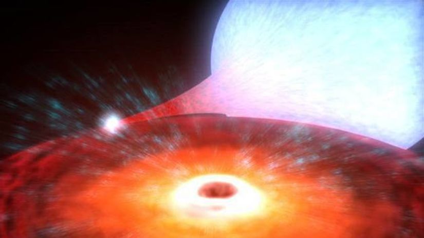XTE J1650 čierna diera vesmír hviezda