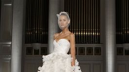 svadobné šaty - nevesta - Oscar de la Renta - Flavia de Oliveira