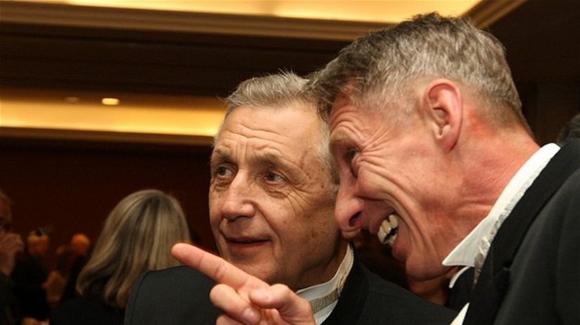 Jiří Menzel a János Bán