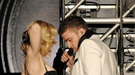 Madonna a Justin Timberlake