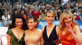 Zľava: Kristin Davis, Sarah Jessica Parker, Cynthia Nixon a Kim Cattrall