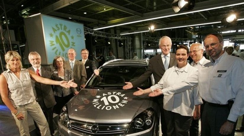 10-miliónty Opel Astra