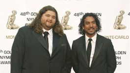 Jorge Garcia (vľavo) a Naveen Andrews