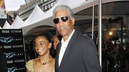 Morgan Freeman s vnučkou Edinou