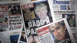 Karadžičovo zatknutie, noviny