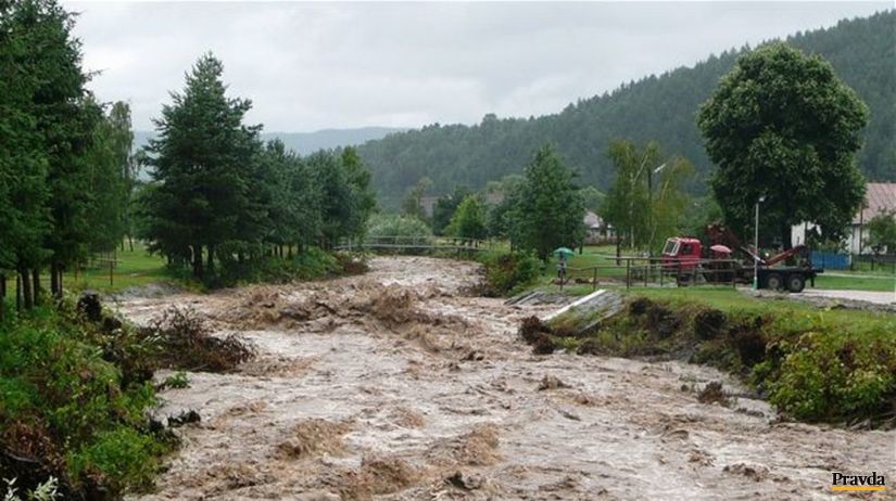 Povodne na východnom Slovensku