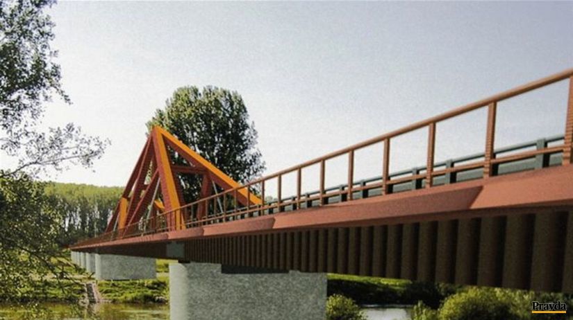 most medzi Záhorskou Vsou a Angernom