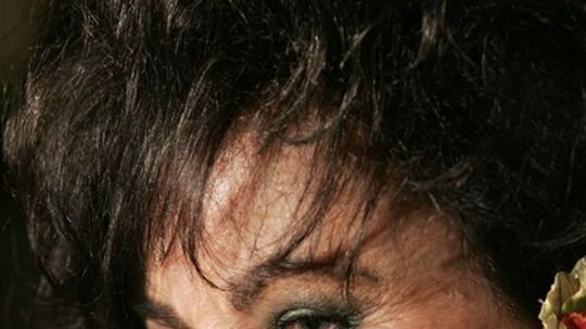Herečka Elizabeth Taylor.