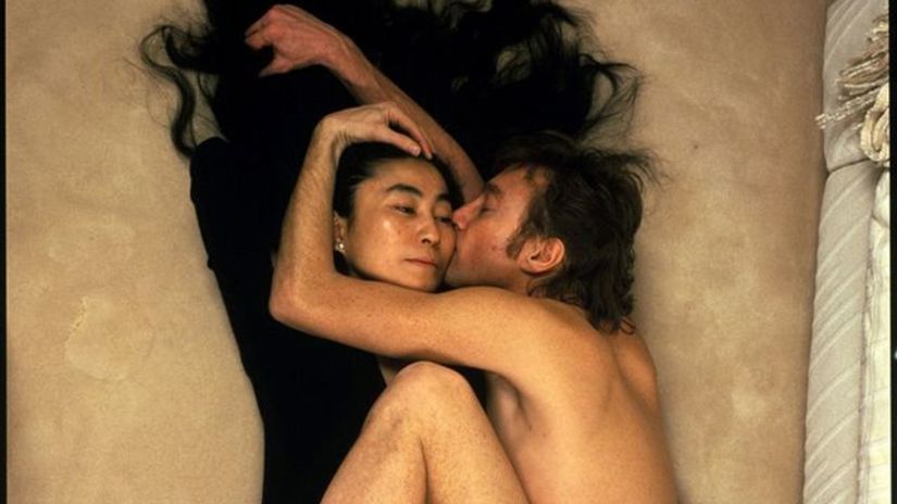 John Lennon a Yoko Ono!