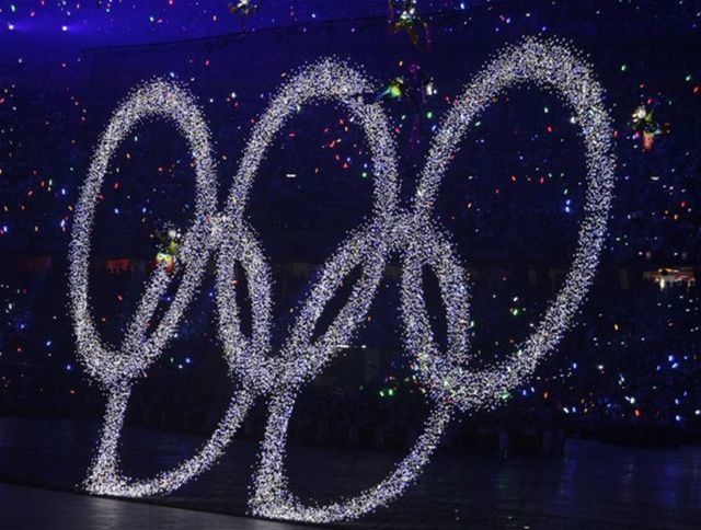 Otvárací ceremoniál OH v Pekingu.