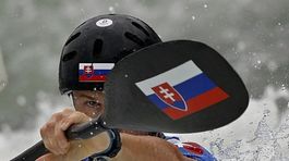 Peter Cibák, vodný slalom