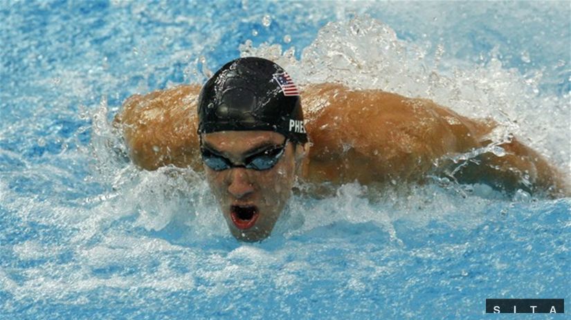 Phelps, plávanie, OH 2008