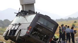 Havária slovenského autobusu v Chorvátsku