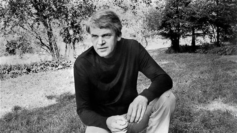 Český spisovateľ Milan Kundera