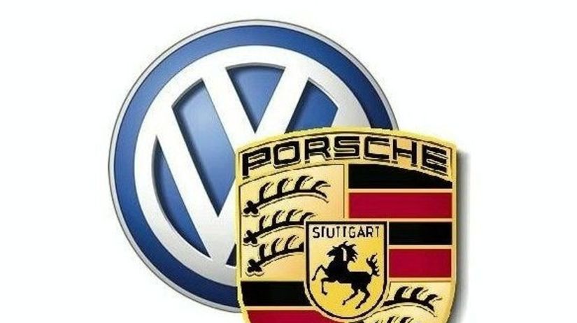 Logo VW a Porsche