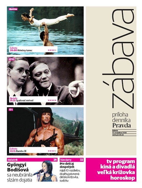 Zábava - príloha denníka Pravda.