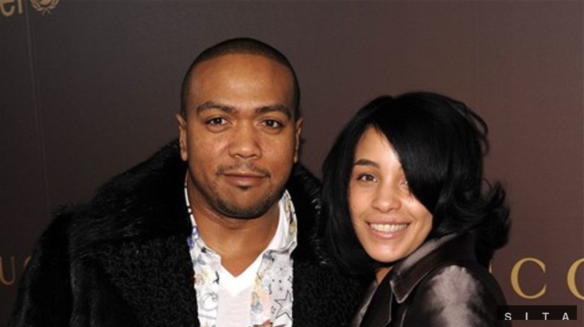 Tim "Timbaland" Moseley a manželka Monique