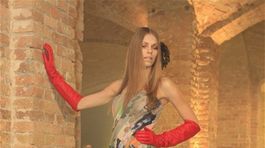 Orange Fashion Show 2008 - plesové šaty - Monika Drápalová